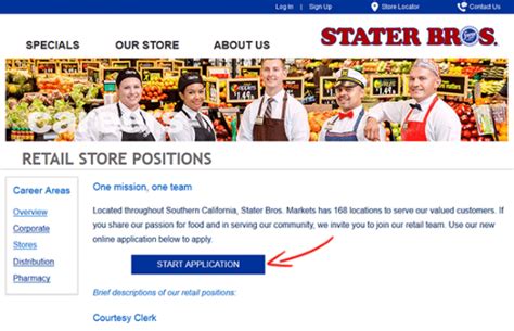 stater brothers careers|stater brothers job opportunities.